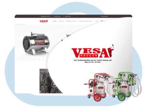 Vesa Kauçuk Süt Sağım Makinaları